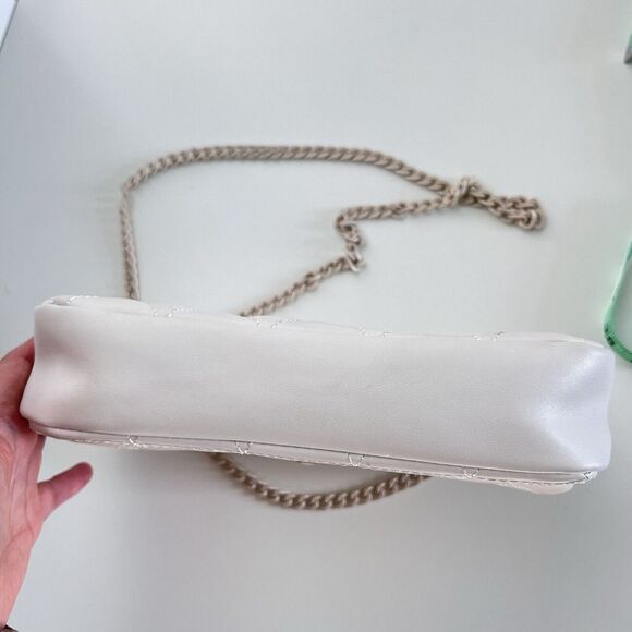 Quilted Small Chain Strap Crossbody Purse Bag Vegan Leather Forever 21 - Picture 11 of 14